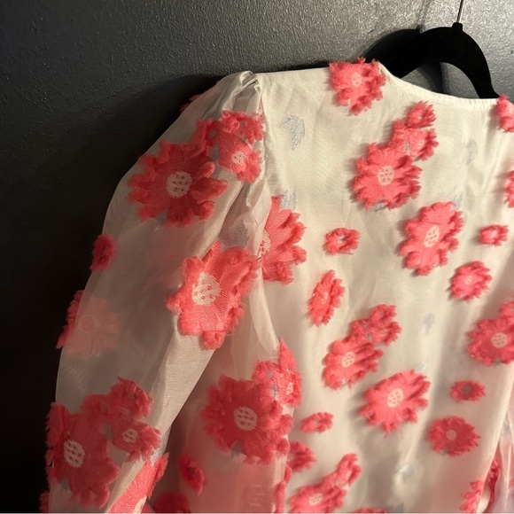 labelrail x Olivia & Alice wrap blouse. volume sleeves 🌸 | US size 14 - Picture 7 of 11